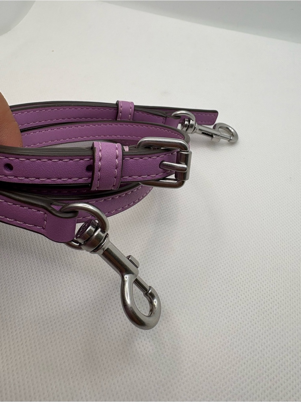 Tory Burch Lilac Mini Tote with Detachable Strap - Picture 10 of 10